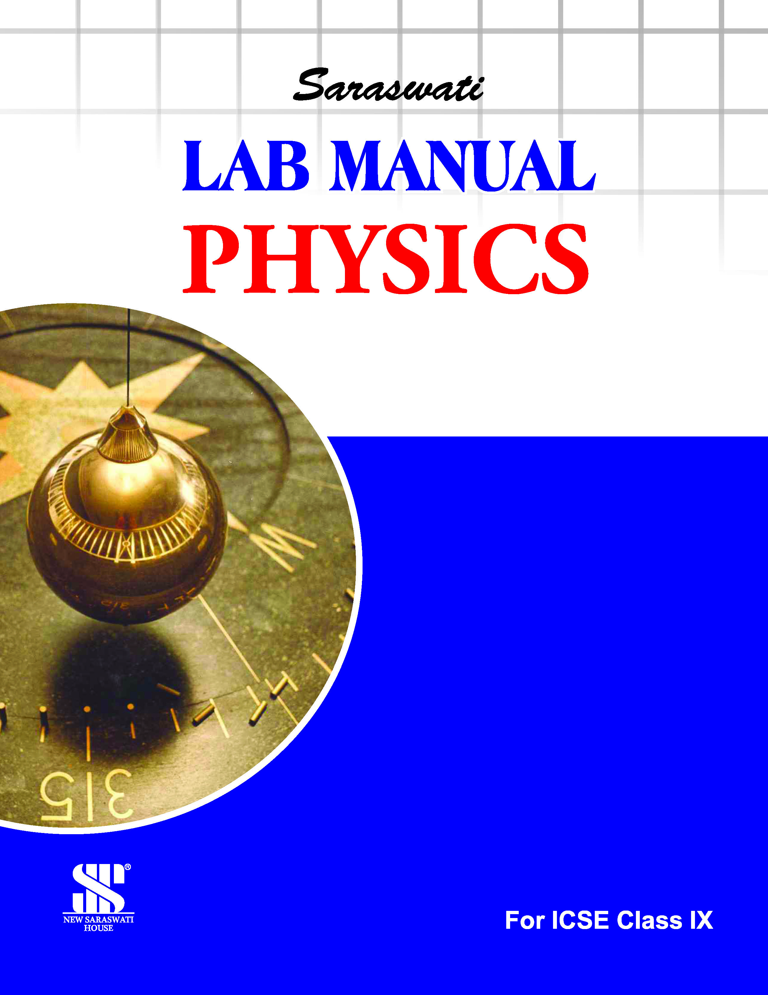 Saraswati House E-books | Lab Manual Physics (ICSE)-9